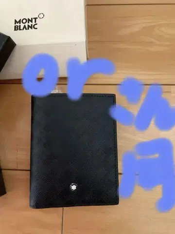 MONT BLANC 2단 접이식 지갑 129975