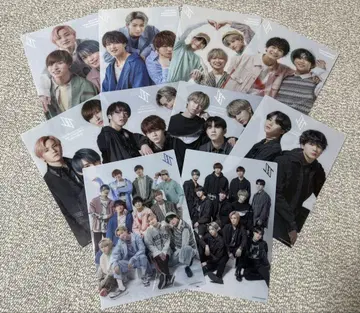 JO1 굿즈 클리어 포스터 FamilyMart