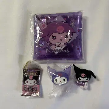 Kuromi 캐릭터 굿즈 4종 세트