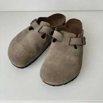 BIRKENSTOCK 보스턴 40 26cm 토프 스웨이드 노멀 너비
