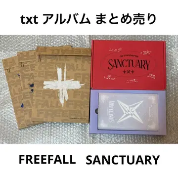 TXT 앨범 SANCTUARY LOVER SAVIOR FREEFALL