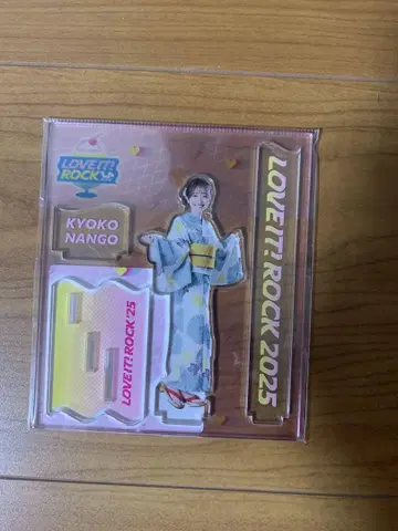 러빗! 아나운서 아크릴 스탠드 난고 쿄코 러빗 락
