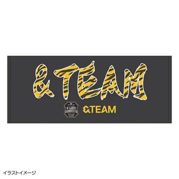 &team 한신 타이거즈 콜라보 페이스 타월