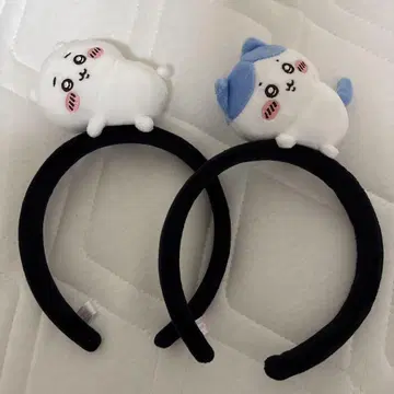 치이카와 파크 봉제 인형 머리띠 치이카와 하치와레