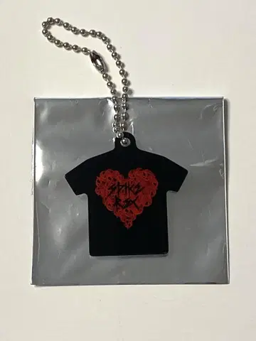 GLAY 티셔츠 키링 HISASHI 하트 새상품
