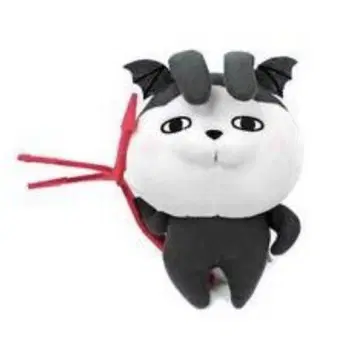 요시 스탬프 데빌 스타일 봉제 인형 토끼