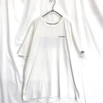 Patagonia: R0 Sun Tee 로고 티셔츠 L 화이트 반팔