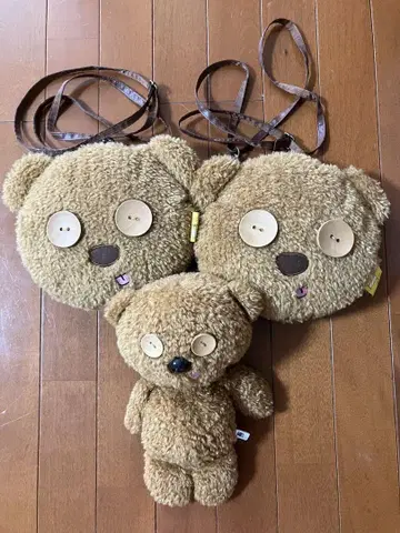 USJ 한정판 팀 봉제 인형 & 숄더백 세트 미니언즈