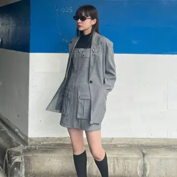 SLY OVER SIZE BOXY 자켓