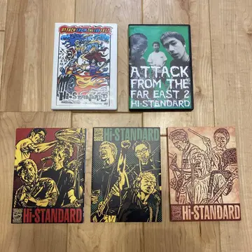 Hi-STANDARD DVD 5장 세트