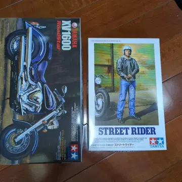 타미야 1/12 야마하 XV1600 로드 스타와 1/12 스트리트 라이더