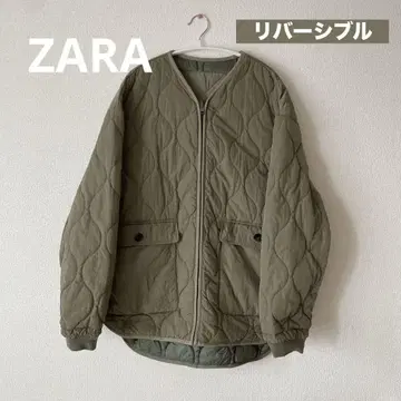 ZARA 자라 퀼팅 자켓 점퍼 블루종 코트 몬스터
