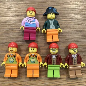 LEGO 레고 미니 피규어 해적 6개 세트
