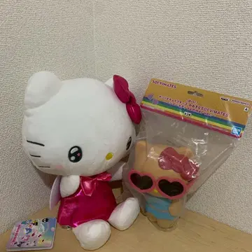 헬로키티 햇볕에 탄 키티 소프비 피규어 봉투 Ver. 산리오 봉제인형