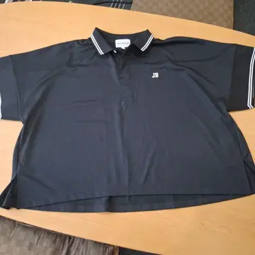 Jack Bunny!! 블랙 피케 셔츠