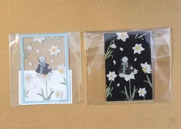 BLEACH 히츠가야 토시로 Botania 아크릴 카드 2세트