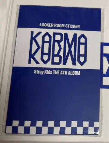 Straykids KARMA POPUP 필릭스 락커 스티커