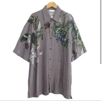 DRIES VAN NOTEN 23-24 AW 플로럴 프린트 셔츠