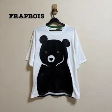 컨디션 최상 FRAPBOIS 베어 챵 T 티셔츠