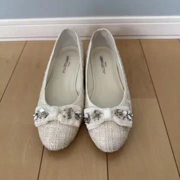 질스튜어트 JILLSTUART 비즈 리본 펌프스 신발