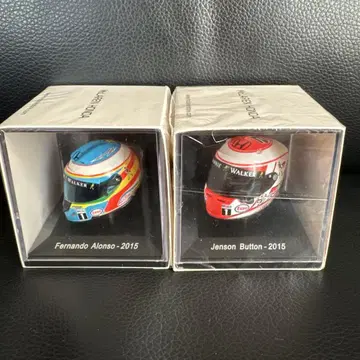 F1 알론소 & 버튼 미니어처 헬멧 세트 판매