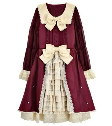 axes femme kawaii 밀푀유 케이크 원피스 보르도