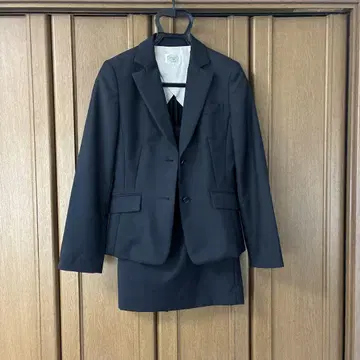 Aylesbury(도쿄 스타일) 울 100% 블랙 취업 정장