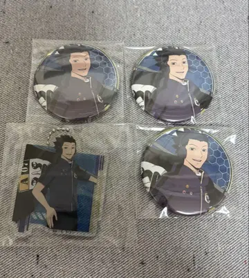 월드 트리거 요네야 요스케 플래그 캔뱃지 아크링 키링