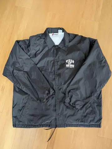 PIZZA OF DEATH 나일론 자켓 XL 블랙