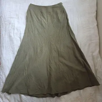 AURALEE 100% LINEN 플레어 스커트 사이즈 1