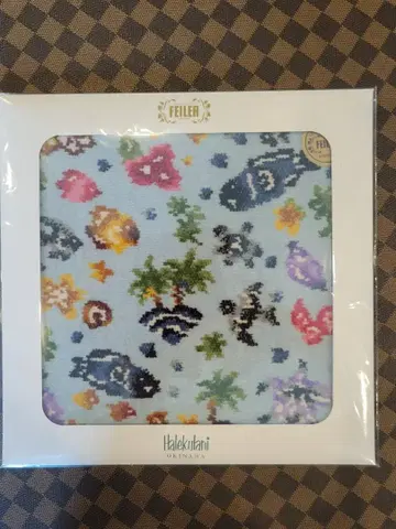 미사용 페일러 손수건 Halekulani OKINAWA