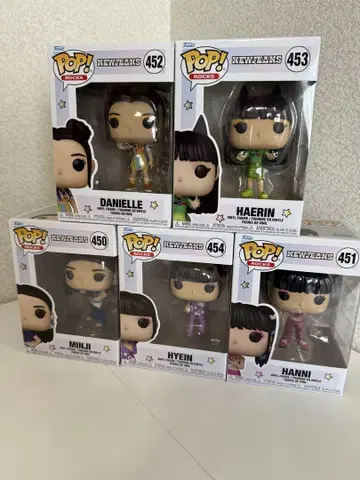 Funko 팝 Newjeans Funko POP! 피규어 세트 5체