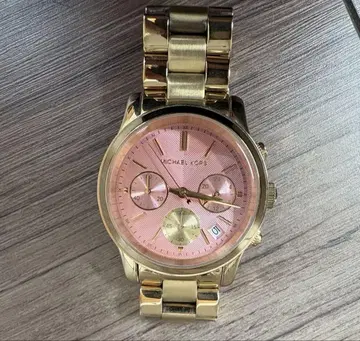 MICHAEL KORS 골드 핑크