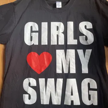 GIRLS MY SWAG 티셔츠 y2k Opium