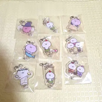 우사마루 이어지는 아크릴 참 9개 세트