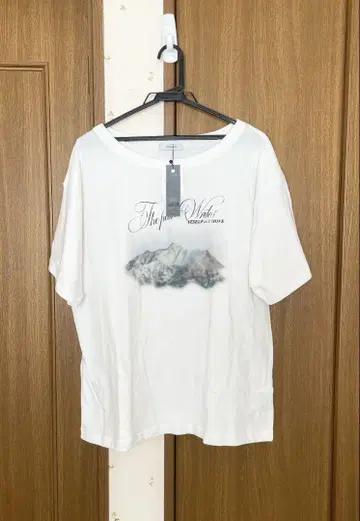 JEANASIS landscape 보카시 프린트 TEE 롱 기장