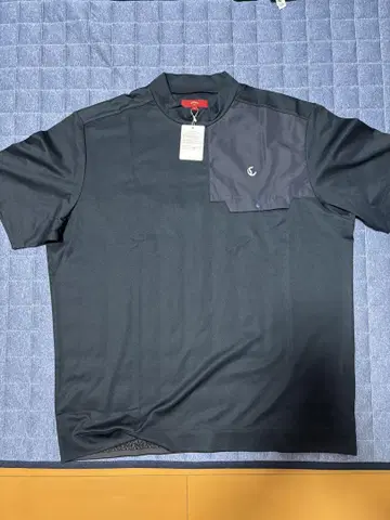 새상품 캘러웨이 레드 라벨 반팔 모크넥 네이비 LL 사이즈