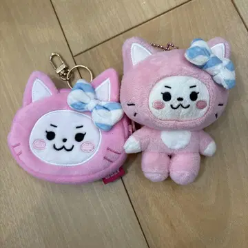 WDZY 유나 CABBIT 봉제 인형 마스코트 BC ITZY