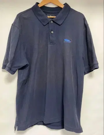 L.L.Bean(엘엘빈) 남성용 피케 셔츠 XXL 로고 자수