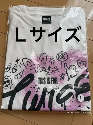 TWICE THIS IS FOR T셔츠 L 사이즈