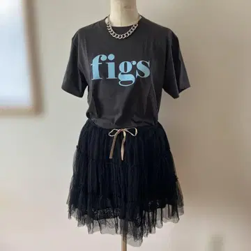 튤 레이어드 스커트