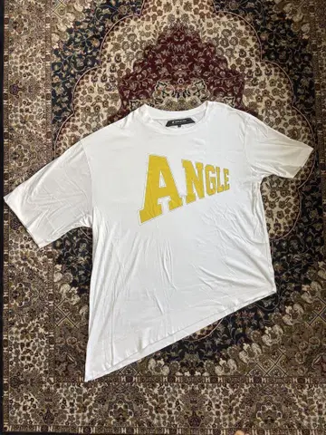 ANREALAGE SIDEANGLE 티셔츠 / 2020SS (WHITE)