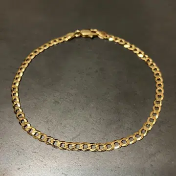 ITALY MADE SILVER925 FLAT LINK BRACELET