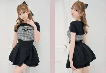 미셸 마카롱 슬림 레그 스커트 xs