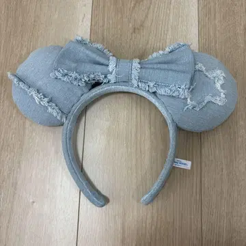 미니 마우스 머리띠 데님