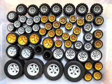 레고 94.3 x 38R 외 테크닉 계열 타이어 대량 세트