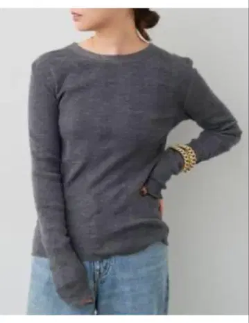Deuxieme Classe Candid 티셔츠 그레이
