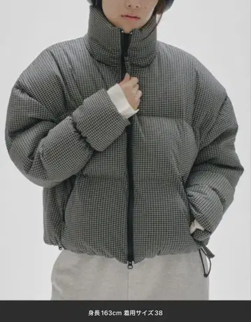 [ TODAYFUL ] Check Dawn Jacket/체크 다운 자켓