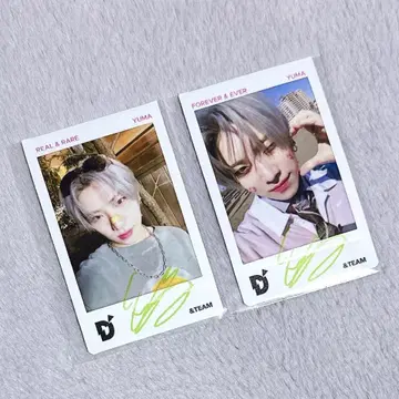 &TEAM YUMA D'PARTMENT 폴라로이드 사진 2종 세트