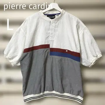 90s pierre cardin 피에르 가르뎅 멀티 컬러 반팔 셔츠 L